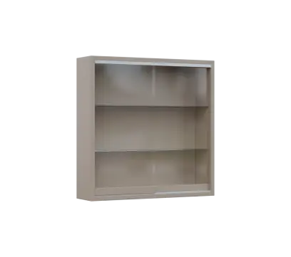 RE VT - 600 vitrína, 600x600x150, pískově béžová RE VT - 600 vitrína, 600x600x150, pískově béžová